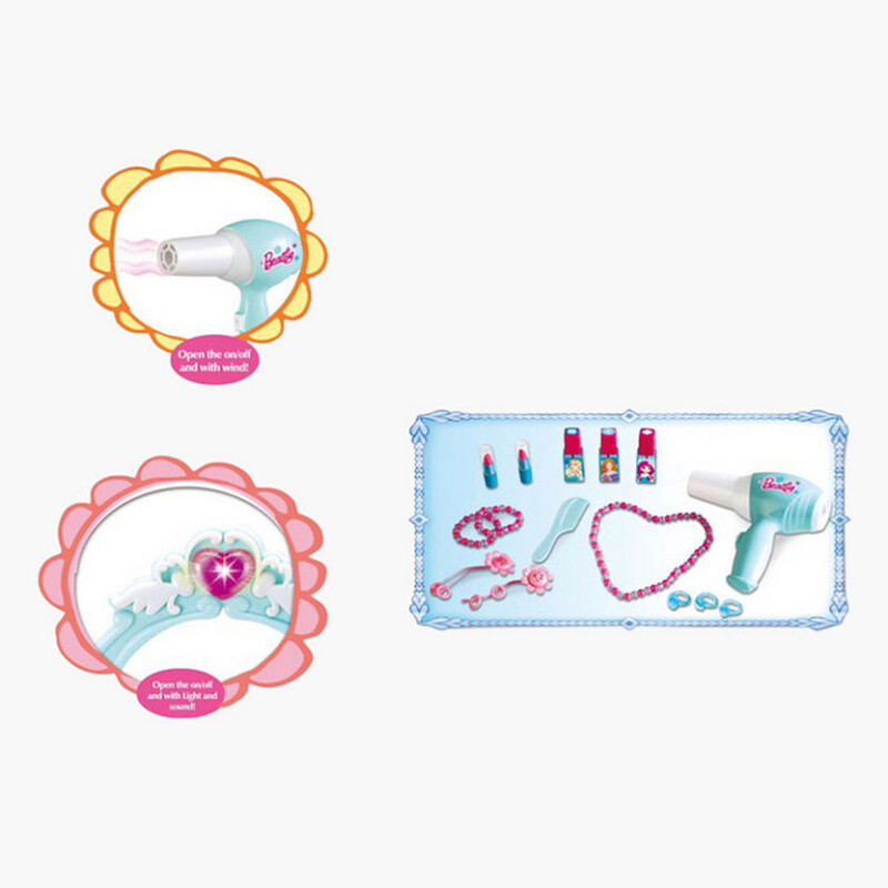 Kids Dressing Table Beauty Set for Kids Girls with Make up Accessories Toys, Pretend Play Toys for Girls | Role Play Toy--1