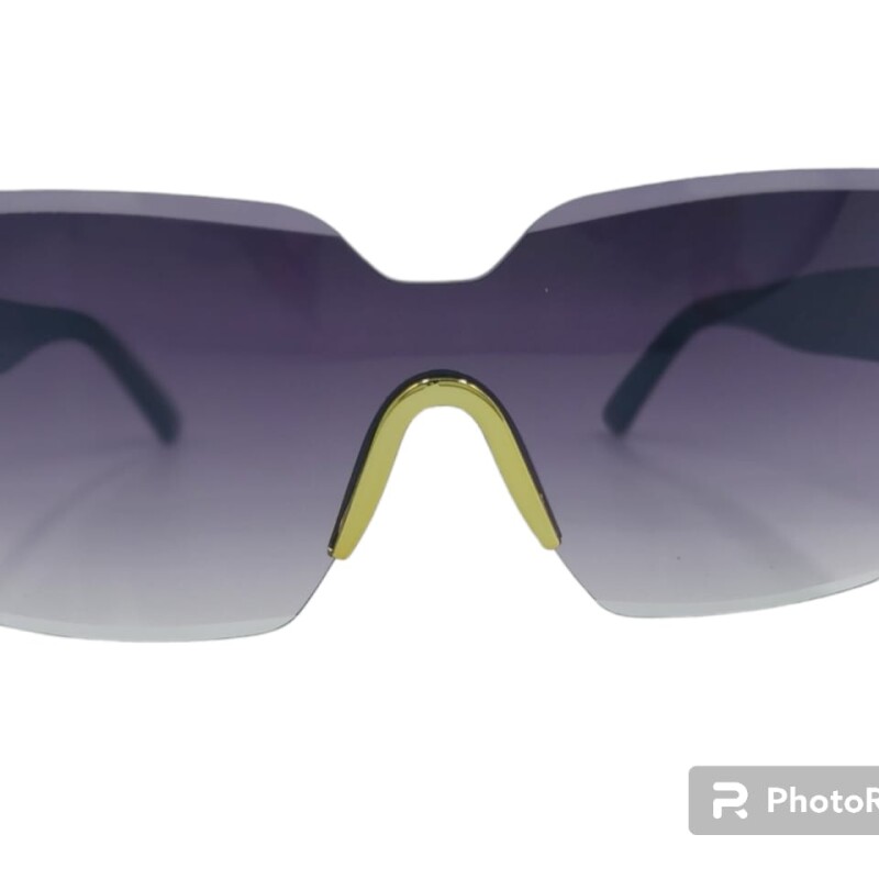 Sunglasses Big lens thin outdoor female & Men sun glasses integrated cutting colorful--1