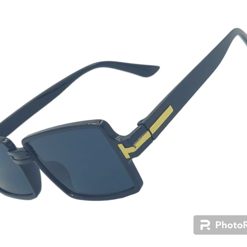 New Large Square Frame Gradient Sunglasses Unisex--0