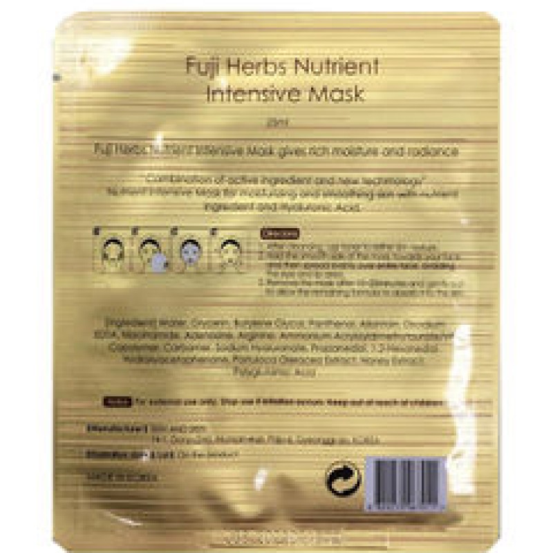 Fuji Herbs Nutrient Intensive Mask 25ml--1