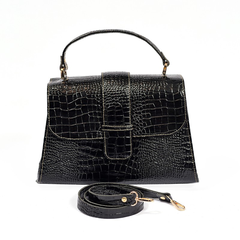 Women’s Pure Purse Leather Handbag--2