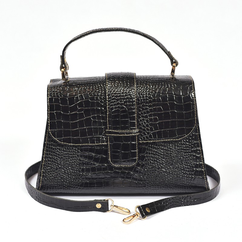Women’s Pure Purse Leather Handbag--0