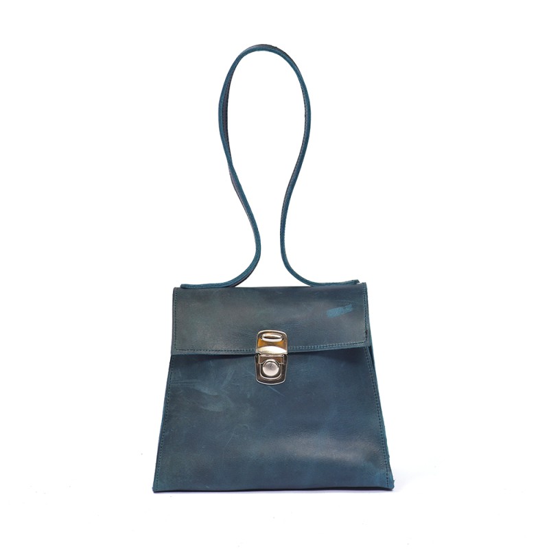Small Shoulder Bag with Zipper Closure Retro Classic Clutch Tote HandBag for Women--0