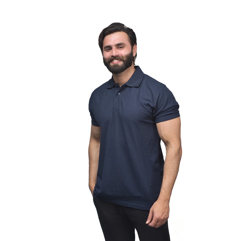 Men's Sports Fit Half Sleeves Polo Shirt--2