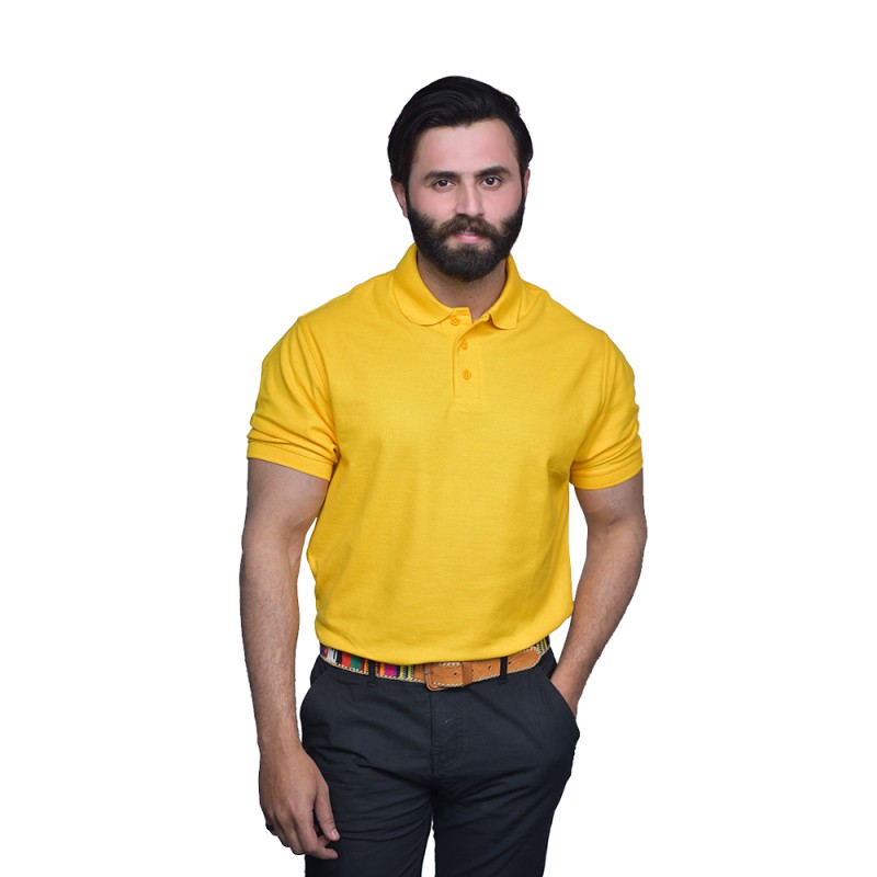 Essentials Men's Regular-Fit Half- Sleeves Polo Shirt--0