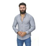 Men's Standard-Fit Full-Sleeve Shirt