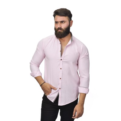Men's fit Full-Sleeve Solid Oxford Shirt