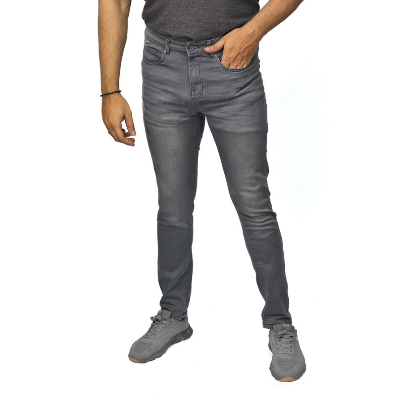 Men's Super-Slim Skinny Denim Jeans--0