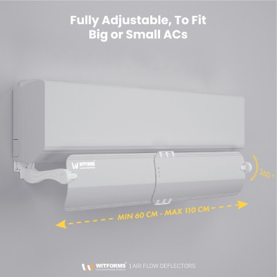Premium AC Deflector Witforms Split AC Air Flow Deflector, Made in Turkey