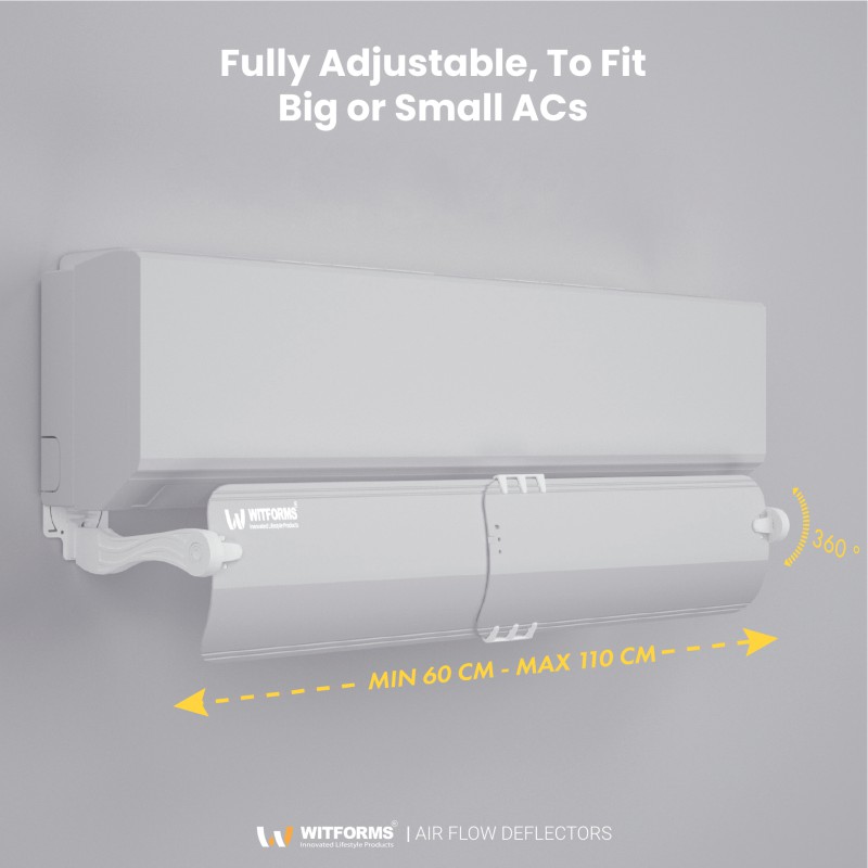 Premium AC Deflector Witforms Split AC Air Flow Deflector, Made in Turkey--1