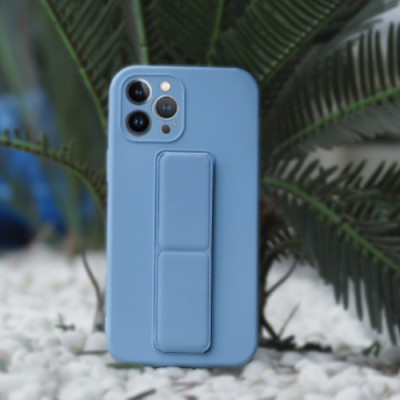 iPhone 12  Pro Max  Silicone Phone Cover with Kickstand