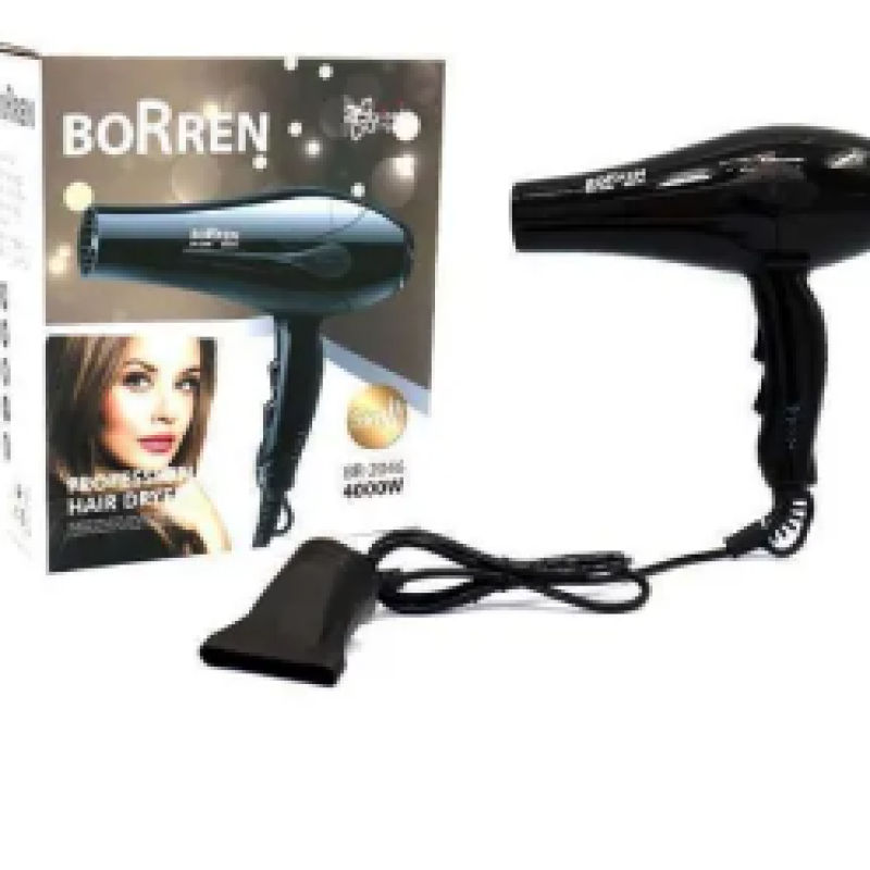 Borren Ionic4000W Turbo Professional Hair Dryer BR-2046--0