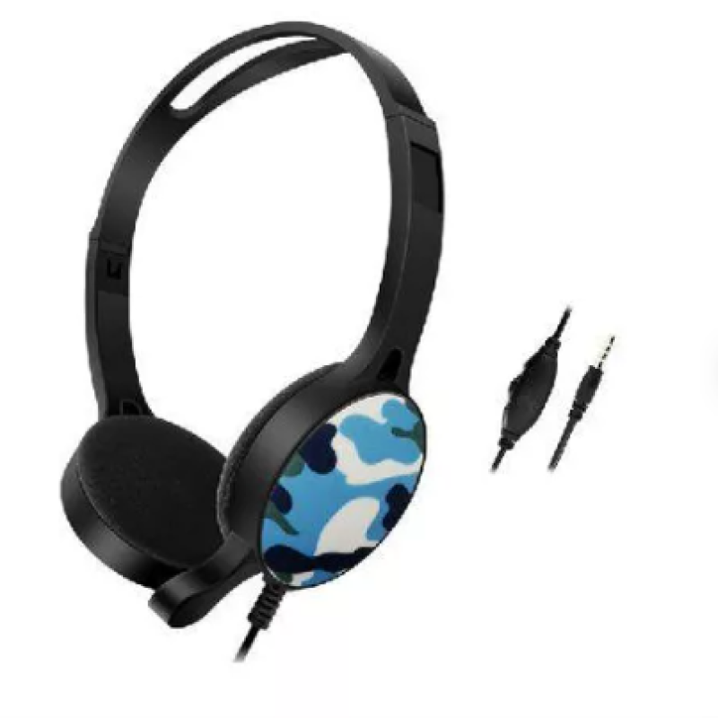 AKZ GM-010 Wired Stereo Headset For Game 6D With Microphone And Light For Phone Pc Gamer--1