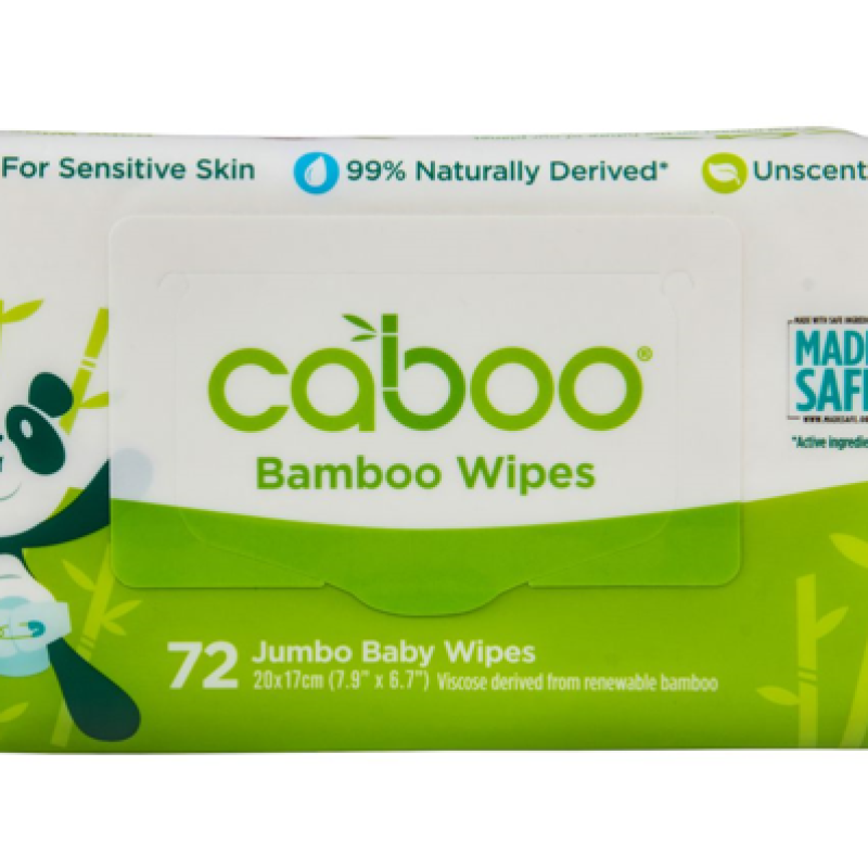 Caboo Tree Free Bamboo Baby Wipes, 72 Piece--0