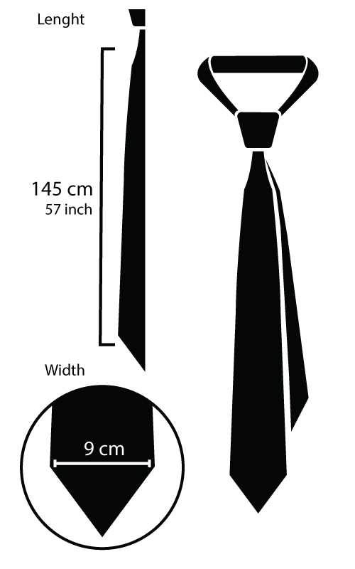 Men's Black Tie