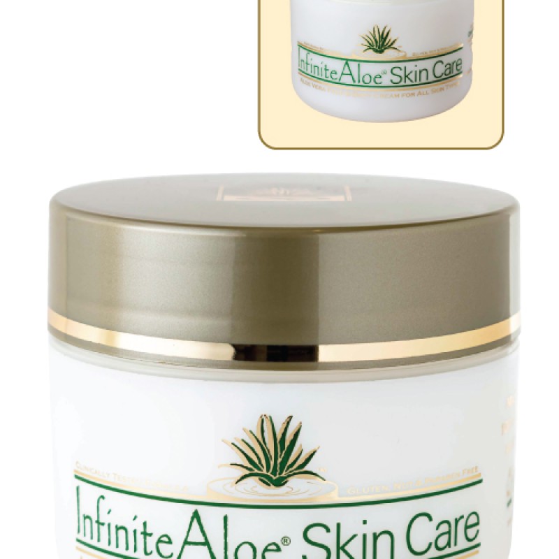 InfiniteAloe, Aloe Vera Body & Face Moisturizer Cream--1