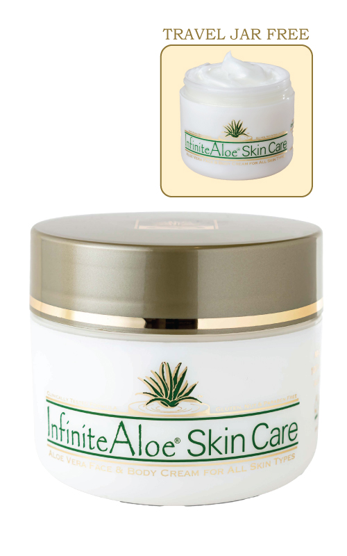 InfiniteAloe, Aloe Vera Body & Face Moisturizer Cream,