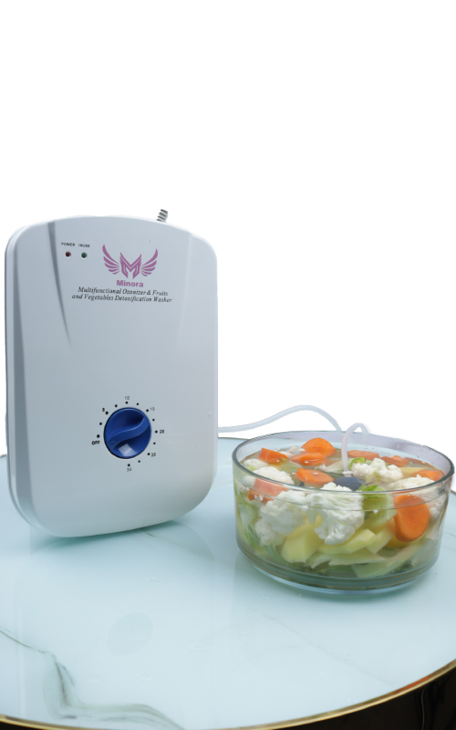 Minora Vegetable Fruit washer and chemical bacteria remover