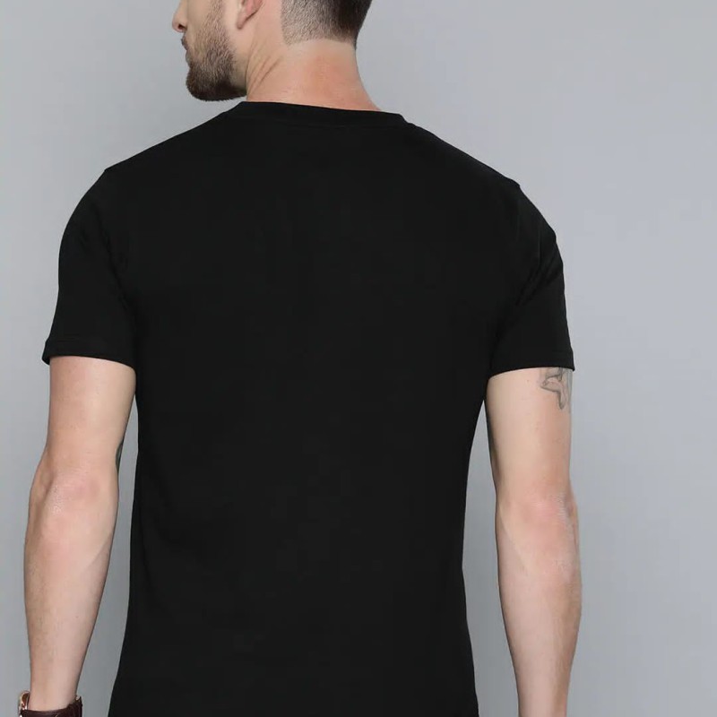 Men Regular Short Sleeve Fit T-Shirt--2