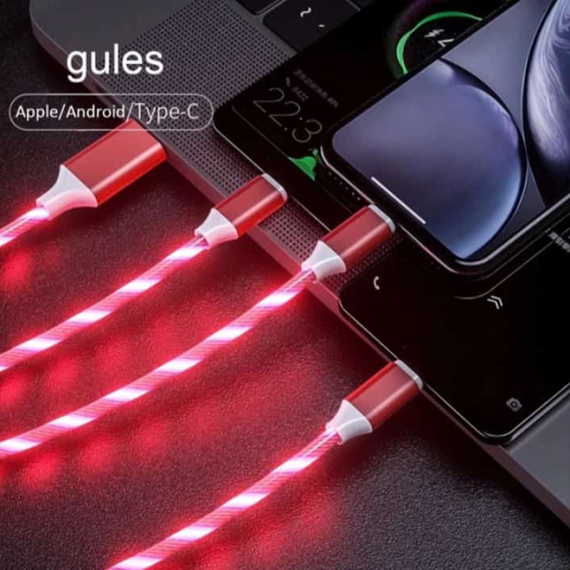 Multiple Charging Cable with Unique Colors--2