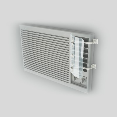 Window Ac Adjustable Flow Deflector, Made In Turkey