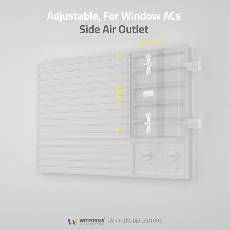 Window Ac Adjustable Flow Deflector, Made In Turkey--0