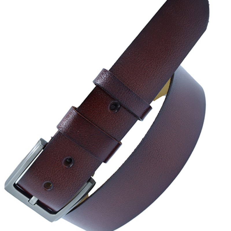 Minora Leather Belt For Men With Prong Buckle--0