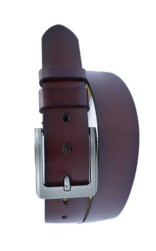 Minora Leather Belt For Men With Prong Buckle