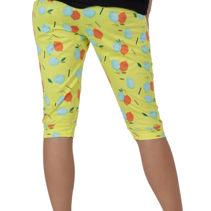 Shop Capri Pant For Women With Cute Print Sleepwear--3